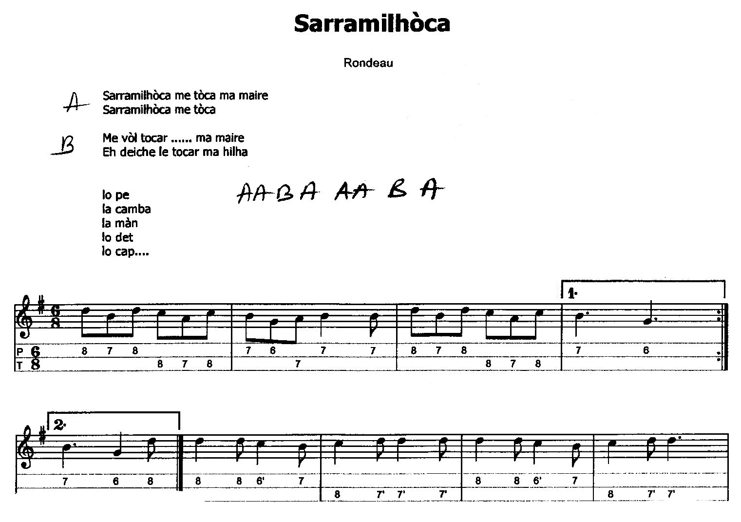 sarramilhoca